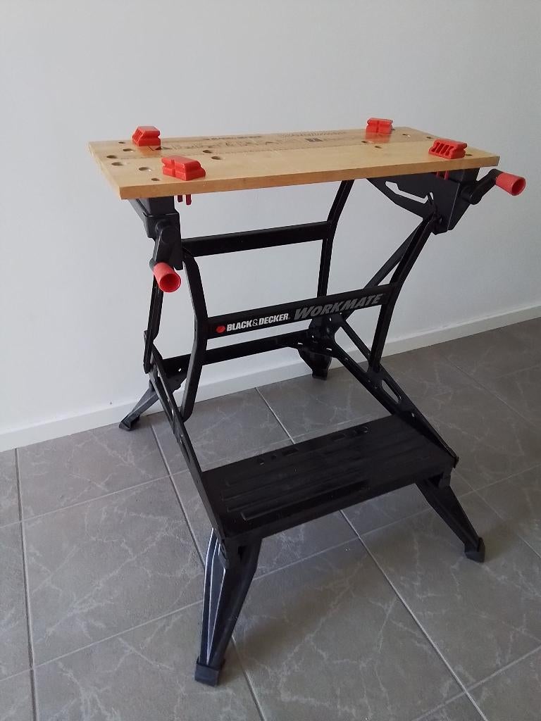 Black & Decker Workmate, Doe-het-zelf en Verbouw, Werkbanken, Ophalen, Gebruikt, Minder dan 70 cm, Bankschroef