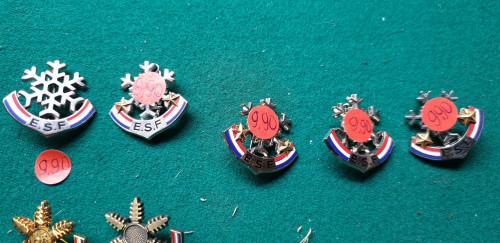 ski brosche verschillende, Ophalen of Verzenden, 'T Olde Gre-j, Info@toldegrej.nl, Endepoelstraat 20f Didam