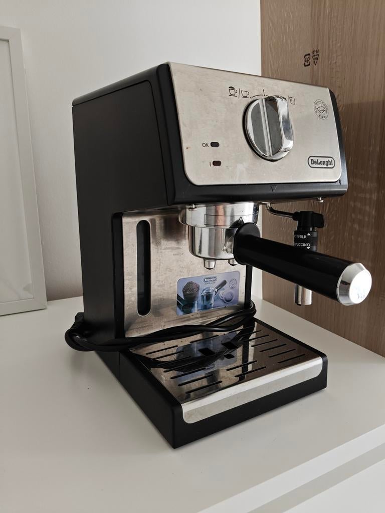 De'Longhi ECP33.21, Ophalen, Espresso apparaat, Gemalen koffie, Zo goed als nieuw