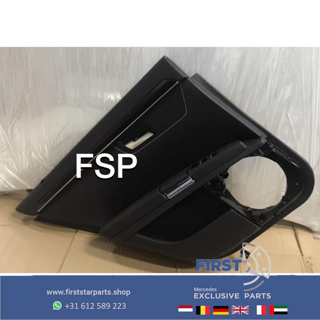 W221 DEURPANEEL SET Mercedes S KLASSE LRVA 4X DEURKAART LINK, Auto-onderdelen, Interieur en Bekleding, Gebruikt, -, Ophalen of Verzenden