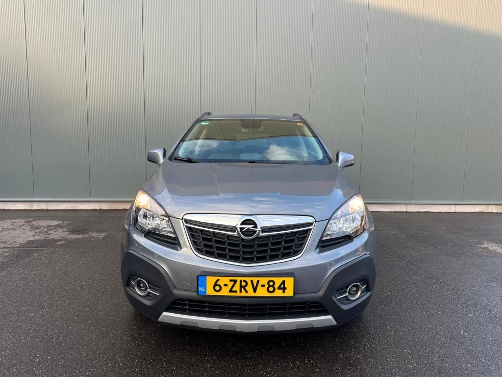 Opel Mokka 1.4 T Cosmo LEDER | OPEN DAK | ONDERHOUDSBOEKJE !, Auto's, Parkeersensor, Euro 5, 4 cilinders, Origineel Nederlands