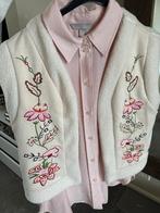 Ambika gilet met roze blouse, Kleding | Dames, Bodywarmers, Ophalen of Verzenden, Nieuw, Maat 38/40 (M), Beige