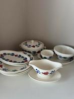 Boerenbont set met schalen schaaltjes, Ophalen of Verzenden