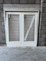 Tuindeuren hardhout, Deurkozijn, Ophalen of Verzenden, Zo goed als nieuw, 150 tot 225 cm