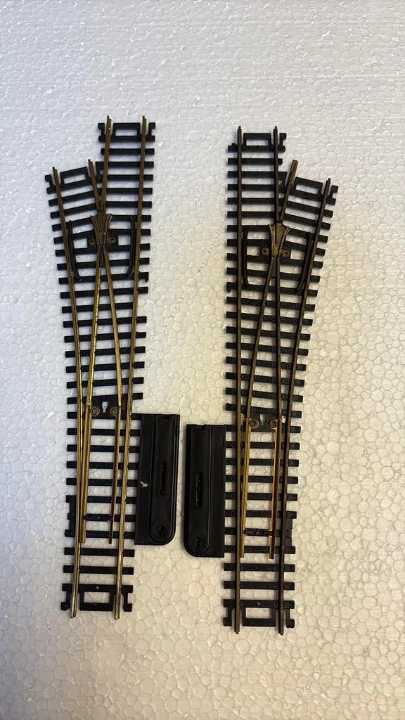 Wissel Roco 2 stuks 1 koop, Gebruikt, Gelijkstroom, Rails, Ophalen of Verzenden