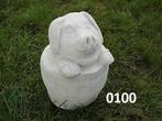 Varken in ton. nr 0100,, Tuin en Terras, Ophalen, Nieuw, Beton, Dierenbeeld