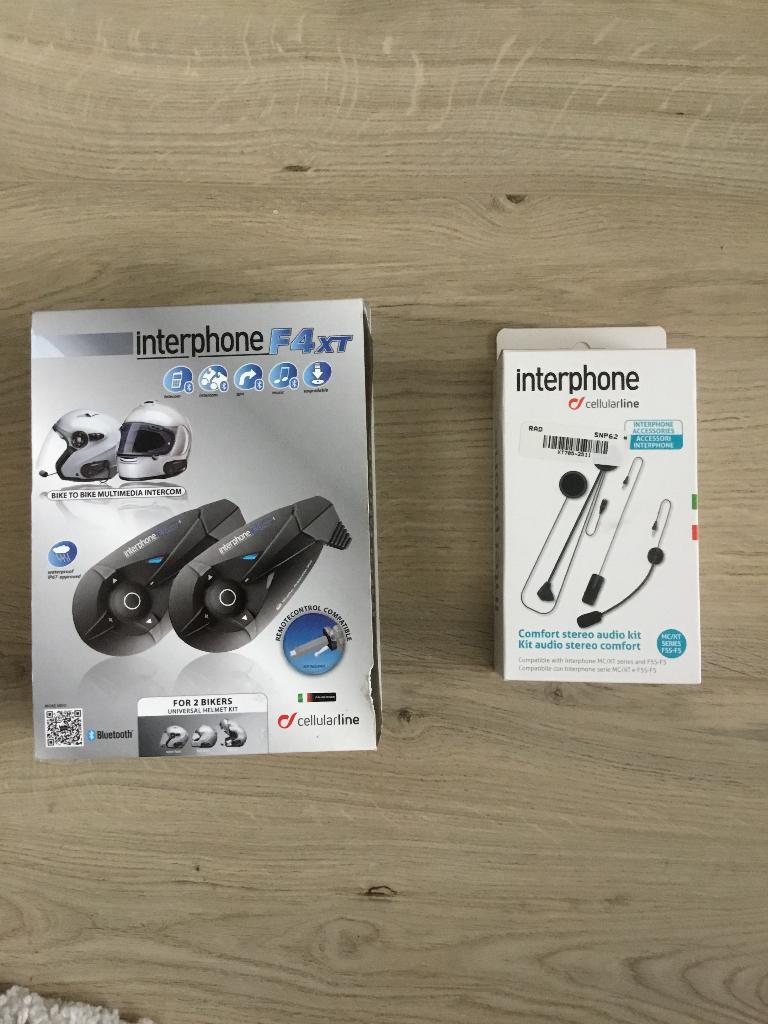 Motor intercom Interphone F4XT, Ophalen, Gebruikt