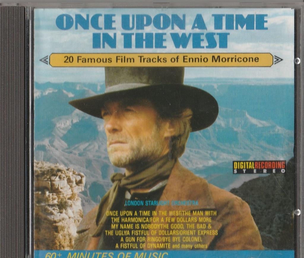Cd Once Upon A Time In The West, 20 film tracks, Ophalen of Verzenden, Zo goed als nieuw
