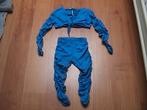 CARBONE blauwe legging + bolerovestje / vestje bolero 122, Gebruikt, Meisje, Carbone, Ophalen of Verzenden