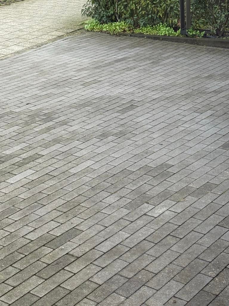 Antraciet waaltjes +20m2 - Ophalen dit weekend! Ligt klaar, Ophalen, Gebruikt, Klinkers, 10 m² of meer