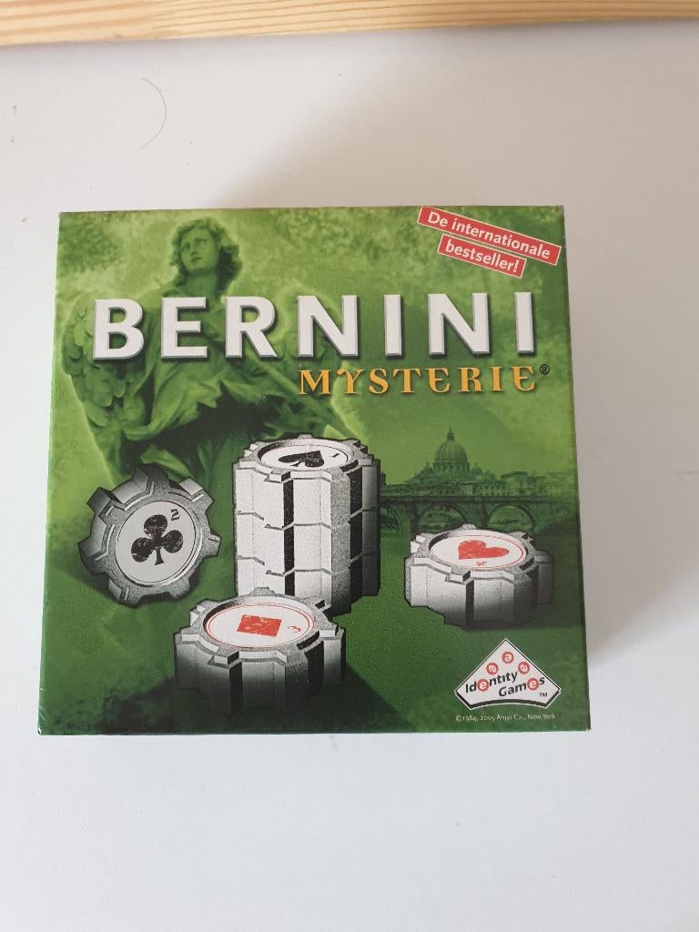 Nieuw/Geseald - Spel - Bernini Mysterie, Hobby en Vrije tijd, Gezelschapsspellen | Bordspellen, Ophalen of Verzenden, Zo goed als nieuw