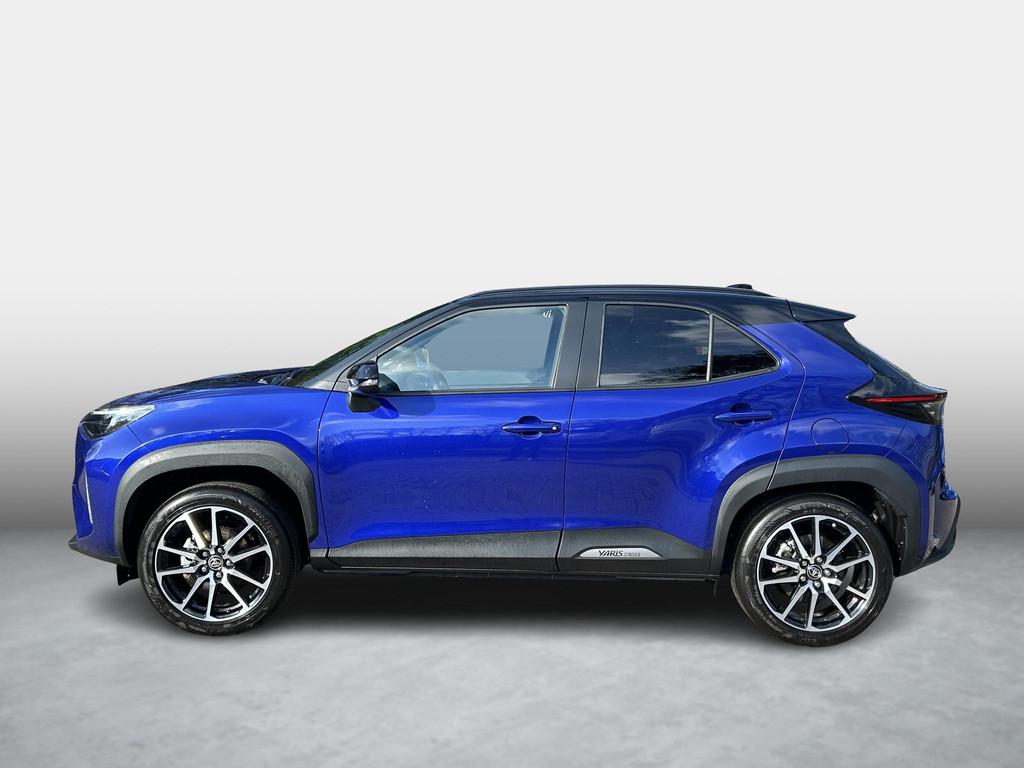 Toyota Yaris Cross 1.5 Hybrid 130 GR SPORT | GR Sport Plus P, Gebruikt, Blauw, 550 kg, Yaris Cross