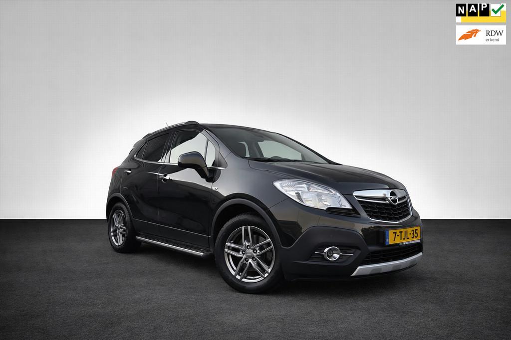 Opel Mokka 1.4 T Cosmo |Leder|Schuifdak|Trekhaak, Auto's, Opel, Bedrijf, Te koop, Mokka, ABS, Achteruitrijcamera, Airbags, Airconditioning