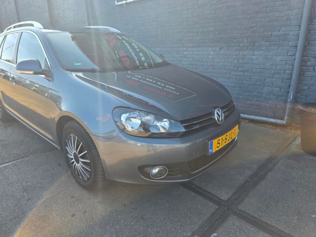 Volkswagen Golf Variant 1.6 TDI Highline BlueMotion, Voorwielaandrijving, Euro 5, Gebruikt, Zwart