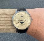 Frederique Constant Manufacture Perpetual Calendar, Overige merken, Staal, Polshorloge, Ophalen of Verzenden