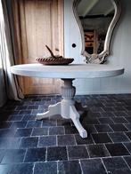 Ronde eettafel 140x79., Huis en Inrichting, Tafels | Eettafels, Ophalen, Gebruikt, Rond, Vijf personen of meer