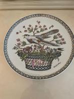 Hutschenreuther wandbord 'Mai' met vogel en bloemen, Antiek en Kunst, Ophalen of Verzenden