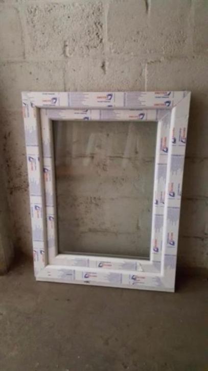 Kozijn draaikiep breed 70 cm hoog 50-70-80-90-100-110cm., Niet ingevuld, Kunststof, Minder dan 75 cm, Raamkozijn