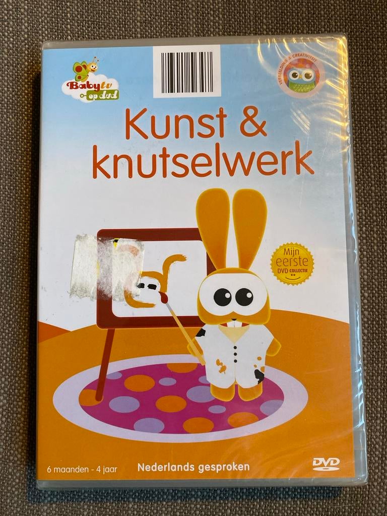 BabyTV Op Pad: Kunst & Knutselwerk - dvd nieuw!!, Alle leeftijden, Ophalen of Verzenden, Nieuw in verpakking, Educatief