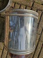 Dubbelwandige kachelpijp. 30 cm. hoog, 200 mm. doorsnede, Houtkachel, Ophalen of Verzenden, Zo goed als nieuw, Inbouw