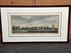 Oude prenten Rijswijk Den Haag Gouda Leiden Meppel, Verzamelen, Gebruikt, Ophalen of Verzenden, Voor 1940, Prent