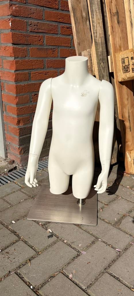 Kinder torso paspop, Ophalen, Gebruikt
