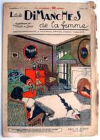 Les Dimanches de la Femme. 1922-25 Art Deco 68 stuks, Ophalen of Verzenden