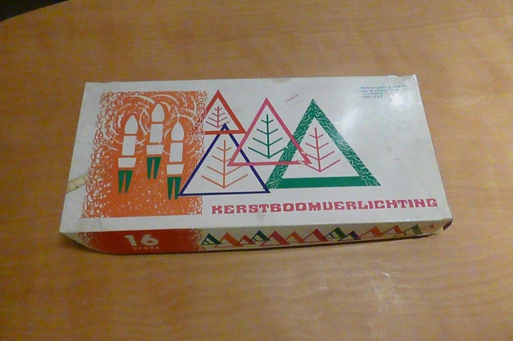 vintage kerstlampjes (wit), Ophalen of Verzenden, Gebruikt