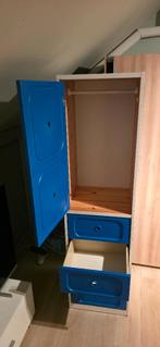 IKEA SMÅSTAD kinderkast blauw/wit 60x42x181 cm, Ophalen, Gebruikt, 105 cm of meer, Minder dan 50 cm