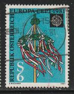 Verenigd Europa 1981 - Oostenrijk - Meiboom, Ophalen, Gestempeld, Overige thema's