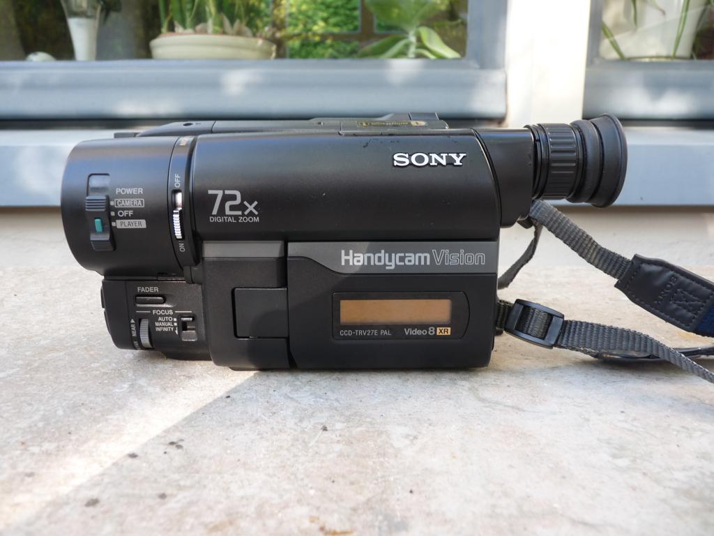 Sony Video8 Hi8 video zelf digitaliseren overzetten, Ophalen, Hi 8, Camera