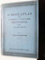 atlas-schoolatlas,alg/vad. geschiedenis,A.de Bont-1914, Gelezen, A.de Bont, Ophalen of Verzenden, Landkaart