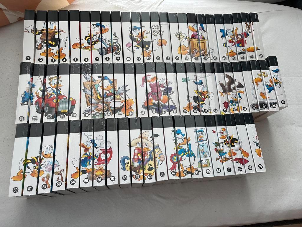 Donald Duck Dubbelpocket Extra - Complete serie (1-70), Complete serie of reeks, Ophalen, Zo goed als nieuw, Donald Duck