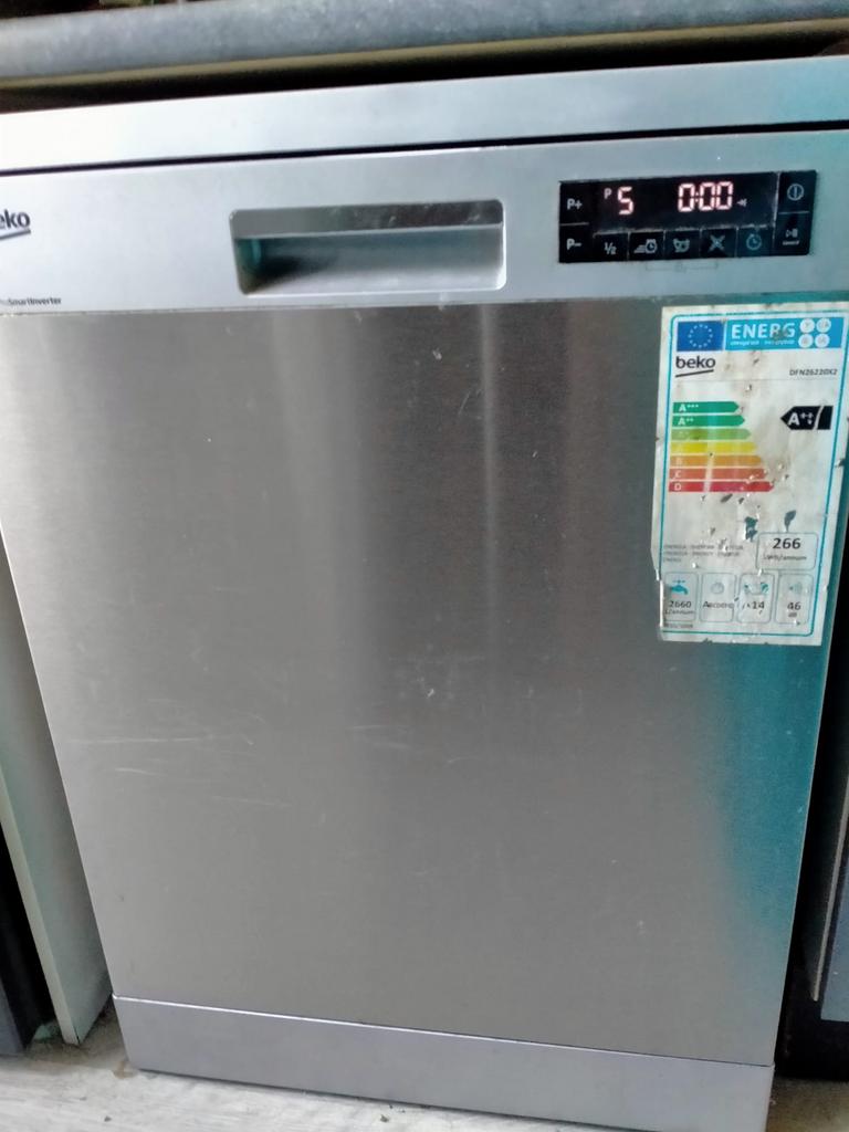 Beko vaatwasser, Ophalen of Verzenden, Gebruikt, 85 tot 90 cm