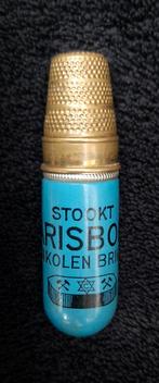 Reclame NAAI necessaire CARISBORG bruinkool briketten zgan., Ophalen of Verzenden, Gebruikt, Gebruiksvoorwerp