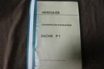 Hercules Sachs P1 onderdelen boek Hercules bromfiets, Ophalen of Verzenden, Gebruikt