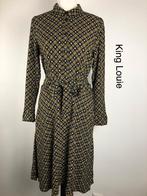 King Louie Jurk  (mt: 38) 14,1/8356, Maat 38/40 (M), Blauw, Ophalen of Verzenden, Zo goed als nieuw