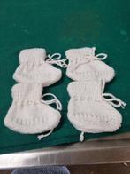 baby sokjes gebreid wit 2 stellen, Ophalen of Verzenden, 'T Olde Gre-j, Info@toldegrej.nl, Endepoelstraat 20f Didam