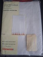 Nieuwe witte vitrage met loodband (2 verpakkingen), 200 cm of meer, Wit, Nieuw, Ophalen of Verzenden