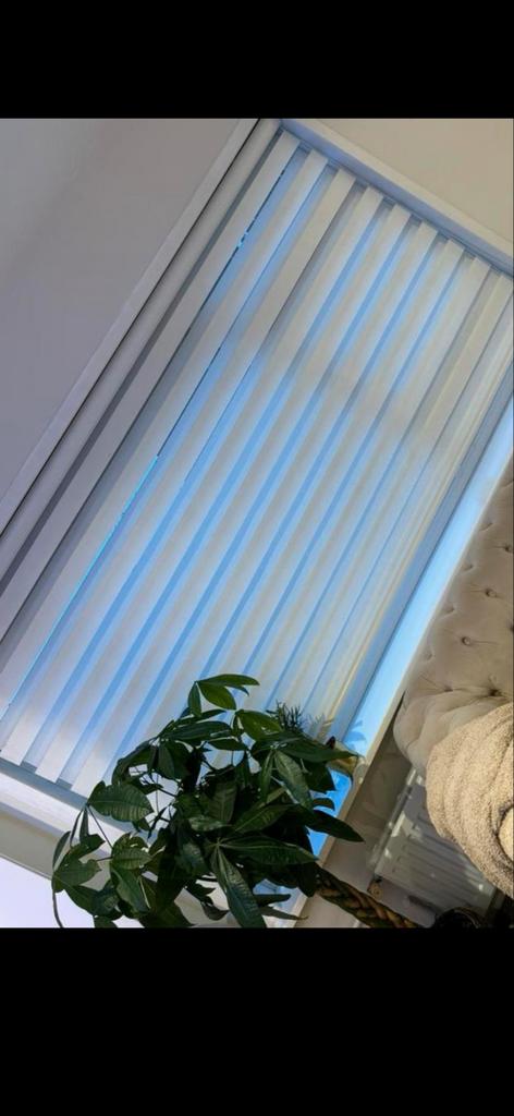 Witte verticale lamellen van Veneta, Gebruikt, Ophalen of Verzenden, 200 cm of meer, Wit