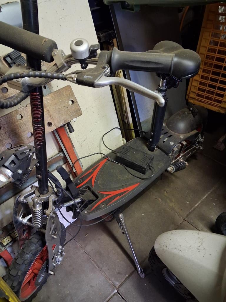 Elektrische step, Ophalen, Minder dan 10 versnellingen, Minder dan 49 cm, Opvouwbaar