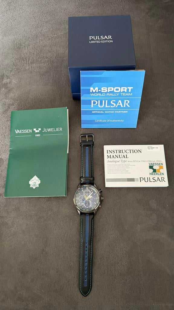 Pulsar M-Sports world rally team, Ophalen of Verzenden, Zo goed als nieuw, Staal, Overige merken