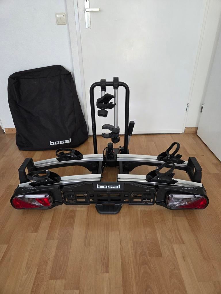 Bosal Traveller 2 Fietsendrager+Opberghoes, Auto diversen, Fietsendragers, Ophalen, Zo goed als nieuw, 2 fietsen, Trekhaakdrager