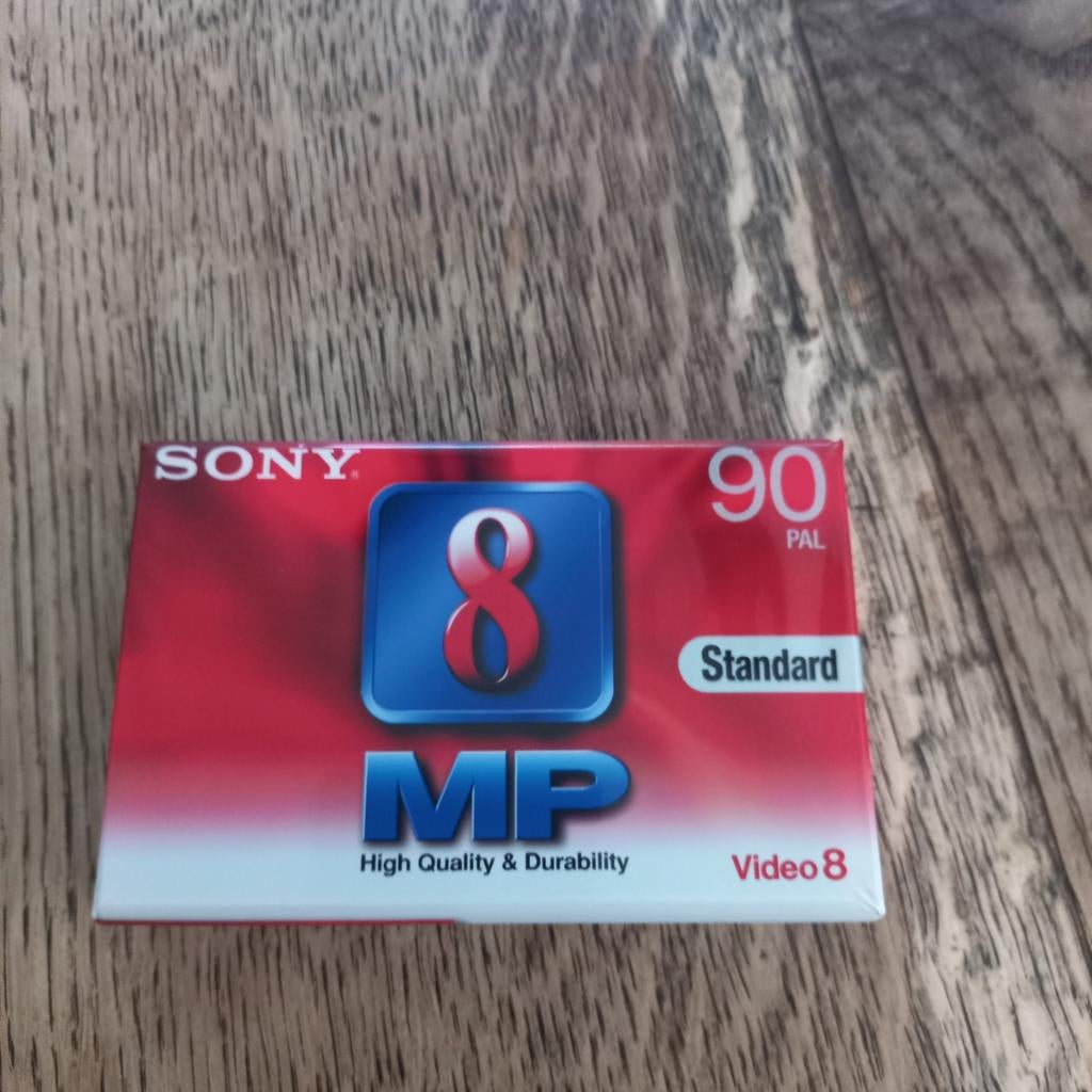 Sony CAMERA TAPE 8MM 90MIN, Audio, Tv en Foto, Videocamera's Analoog, Ophalen, 8mm, (Video)band