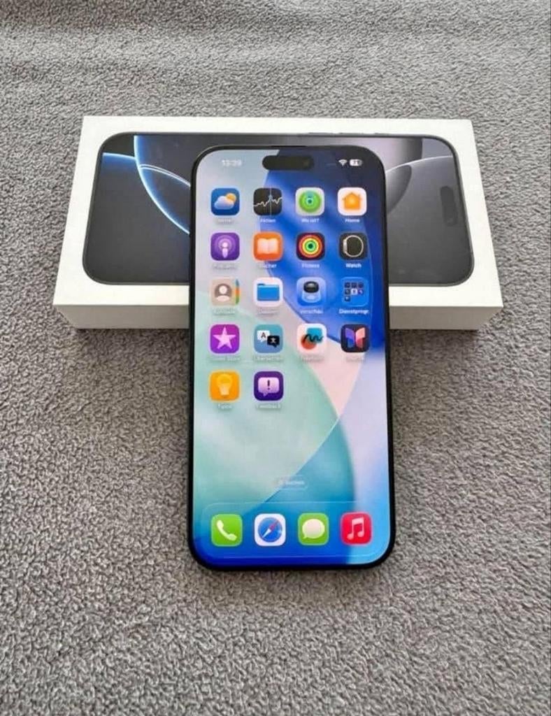 IPhone 16 pro max 256GB Zwart titanium, 256 GB, Zwart, IPhone 16 Pro Max, Ophalen of Verzenden