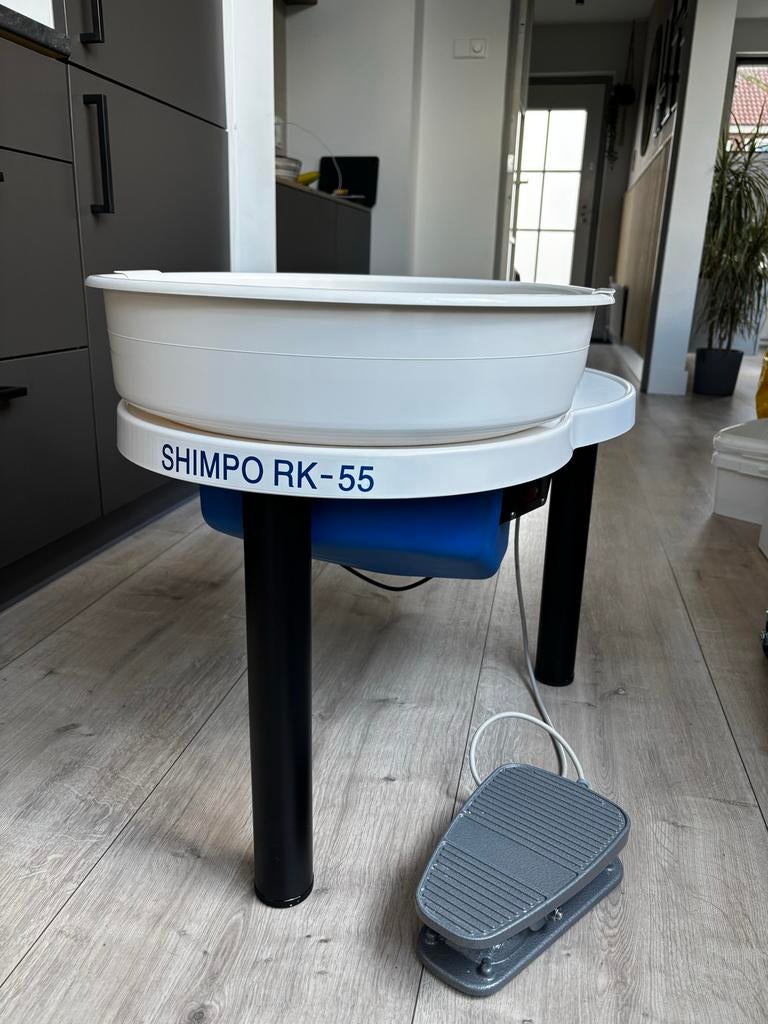 Shimpo RK55 Draaischijf - ZGAN, Hobby en Vrije tijd, Pottenbakken, Ophalen, Zo goed als nieuw