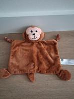 Knuffeldoekje Hema aap bruin stippen doekje L989, Ophalen of Verzenden, Zo goed als nieuw, Overige typen