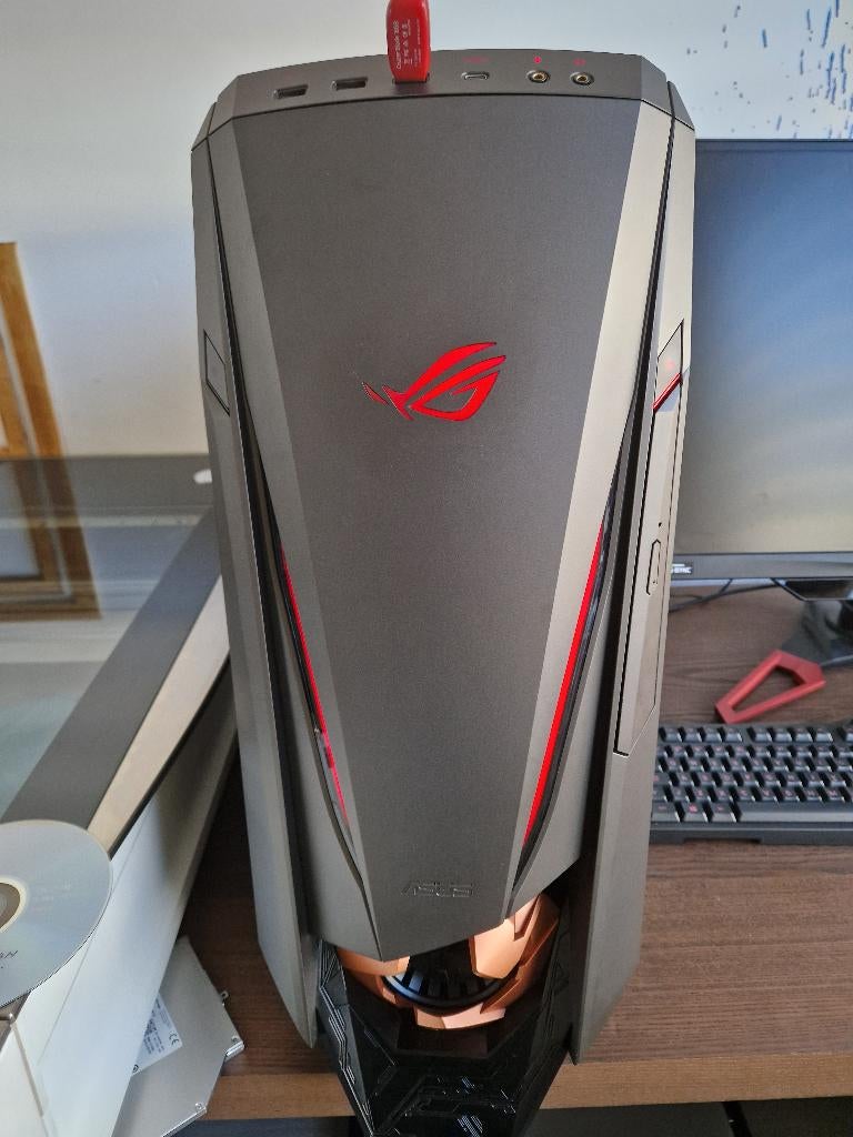 asus rog gt51ch gaming pc, Computers en Software, Desktop Pc's, Ophalen, Gaming, 4 Ghz of meer, HDD