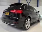 Audi A3 1.0 TFSI 116PK AUT7 SPORTBACK, Camera, Cruise, Led, Stof, Gebruikt, 116 pk, Zwart