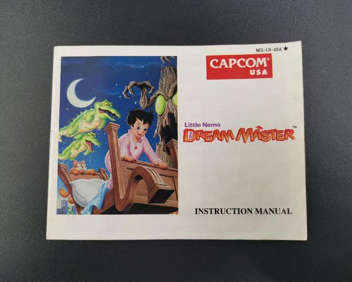 NES Manual Little Nemo The Dream Master (USA), Spelcomputers en Games, Games | Nintendo NES, Zo goed als nieuw, 1 speler, Vanaf 3 jaar